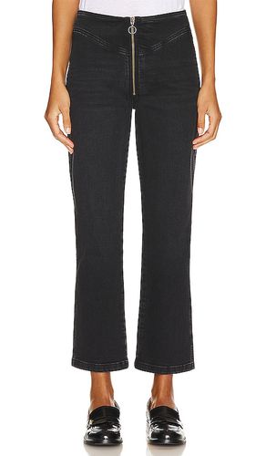 The zip up jean en color negro talla 23 en - Black. Talla 23 (también en 24, 25, 26, 27, 28, 29, 30) - FRAME - Modalova