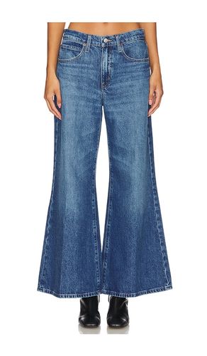 Pixie Petite Easy Wide Flare in Denim-Medium. - size 24 (also in 25) - FRAME - Modalova
