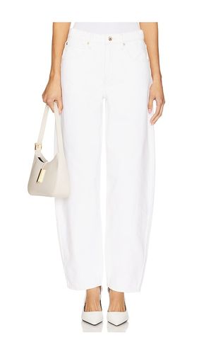 Low Slung Barrel in White. - size 27 (also in 28, 29, 30, 31, 32, 33, 34) - FRAME - Modalova