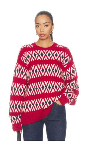The Oversized Sweater in Red. - size L (also in M, S, XS) - FRAME - Modalova