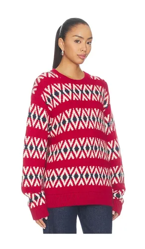 The Oversized Sweater in Red. - size L (also in M, S, XS) - FRAME - Modalova