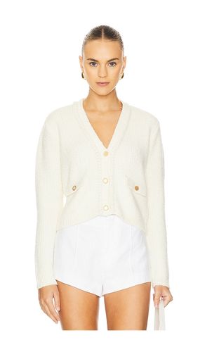 Double Pocket Cropped Cardi in Ivory. - size M (also in XL) - FRAME - Modalova