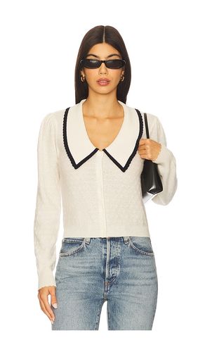 Long Sleeve Cashmere Sailor Sweater in Cream. - size L (also in M, S, XS) - FRAME - Modalova