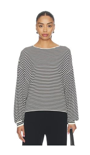 GESTREIFTER OVERSIZE-PULLOVER in ,. Größe L. Also in M, S - FRAME - Modalova