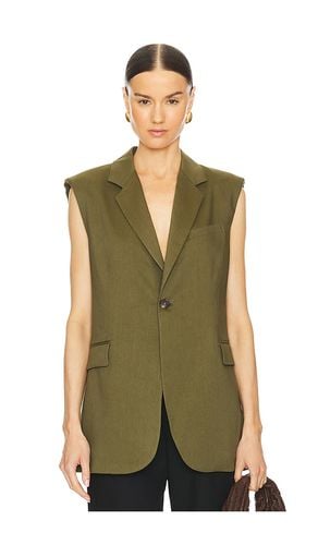 Oversized Vest in Olive. - size M (also in L, S, XL) - FRAME - Modalova