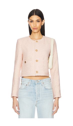 The Tweed Blazer in Pink. - size L (also in S) - FRAME - Modalova