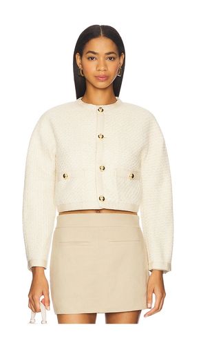 The Trim Jacket in Ivory. - size 0 (also in 2, 4, 6) - FRAME - Modalova