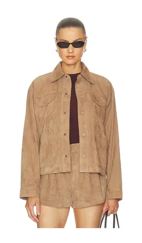 The Suede Utility Jacket in . Size S. Also in M, XS - FRAME - Modalova