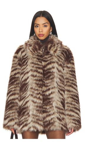 The Alpine Chevron Coat in . Größe L. Also in M, S, XS - FRAME - Modalova