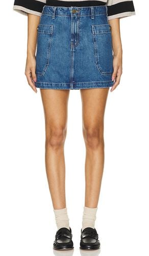 Cargo Mini Skirt in Blue. - size 26 (also in 27) - FRAME - Modalova