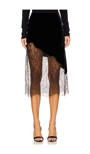 Velvet Lace Skirt in . - size 10 (also in 12, 14, 2) - FRAME - Modalova