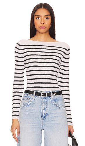 Ribbed Boatneck Top in , . Size XL - FRAME - Modalova