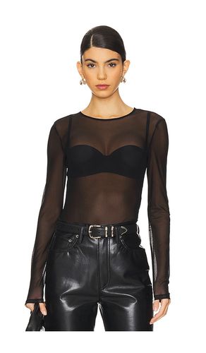 Stretch Mesh Bodysuit in . - size L (also in M, S, XL, XS) - FRAME - Modalova