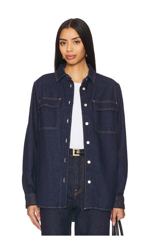 The Trapunto Shirt in Blue. - size L (also in M, S) - FRAME - Modalova