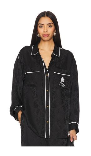 X Ritz Pajama Shirt in Black. - size L (also in M, S, XS) - FRAME - Modalova