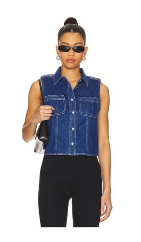 The Major Shirt in Blue. - size L (also in M, S, XL, XS, XXS) - FRAME - Modalova