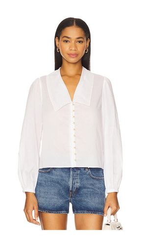 The Eyelet Sailor Blouse in . - size L (also in M, S, XL, XS) - FRAME - Modalova