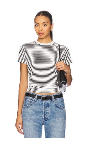 The Baby Tee in White. - size L (also in M, S, XS) - FRAME - Modalova