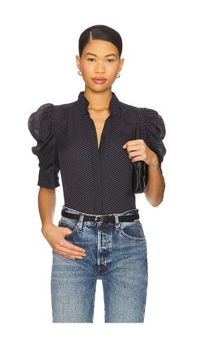 The Gillian Top in Navy. - size L (also in M, S, XS) - FRAME - Modalova