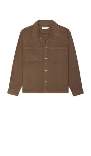 Textured Terry Double Pocket Relaxed Shirt in . Size S - FRAME - Modalova