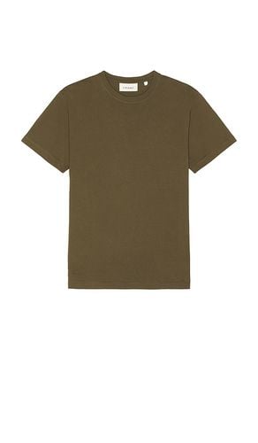 Camiseta en color verde oliva talla L en - Olive. Talla L (también en S, XL) - FRAME - Modalova