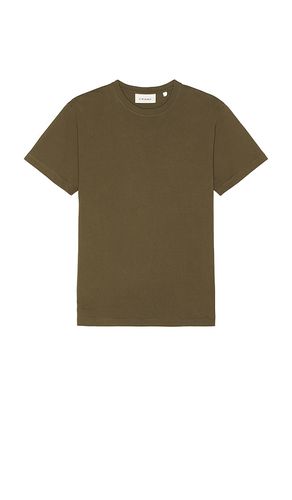 FRAME Logo Tee in Olive. Size XL - FRAME - Modalova