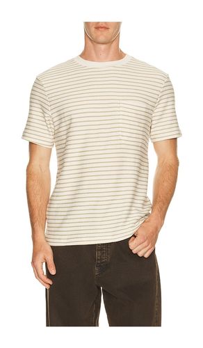 Ribbed Striped Tee in . Size L. Also in M, XL/1X - FRAME - Modalova