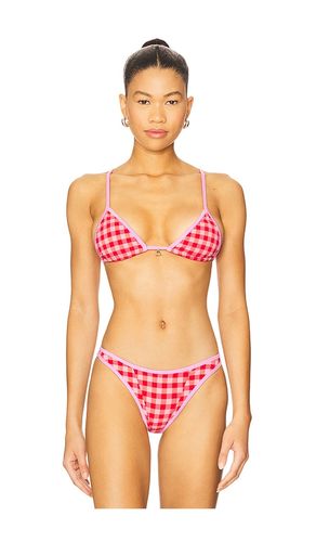 Lumi Bikini Top in Red. - size L (also in M, S, XS) - FAE - Modalova