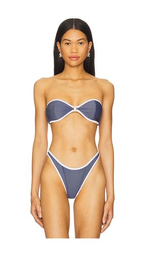 X REVOLVE Tallara Bikini Top in Navy. - size L (also in XL, XS) - FAE - Modalova