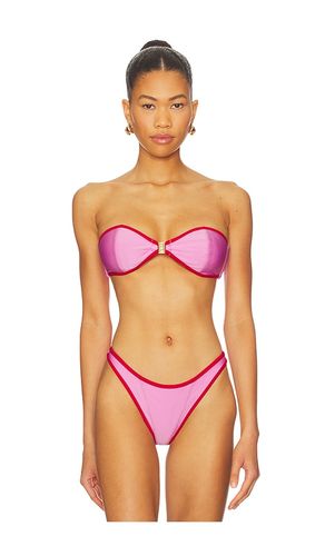 Tallara Bandeau Bikini Top in Pink. - size L (also in S, XS) - FAE - Modalova