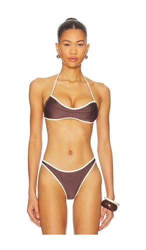 Maya Bikini Top in Brown. - size S (also in XS, M, L) - FAE - Modalova