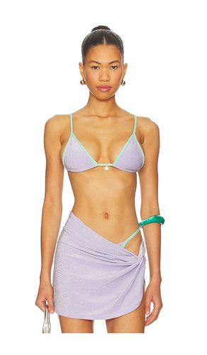 X Revolve Lumi Triangle Bikini Top in Purple. - size L (also in M, S, XS) - FAE - Modalova