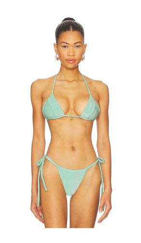 X Revolve Honey Triangle Bikini Top in Mint. - size L (also in M, S, XS) - FAE - Modalova