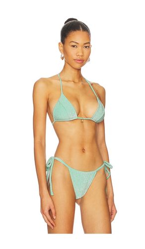 X Revolve Honey Triangle Bikini Top in Mint. - size L (also in M, S, XS) - FAE - Modalova