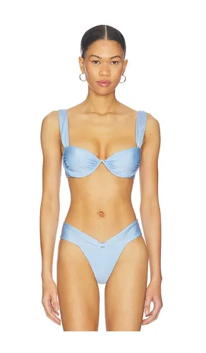 Havana Top in Baby Blue. - size L (also in M, S, XS) - FAE - Modalova