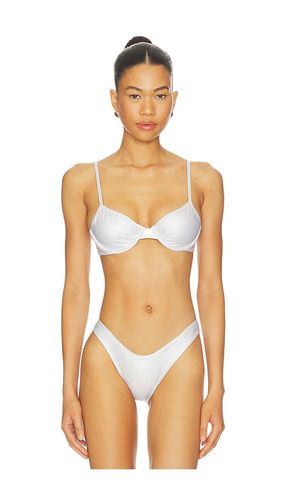 Gigi Bikini Top in Metallic . - size M (also in S) - FAE - Modalova