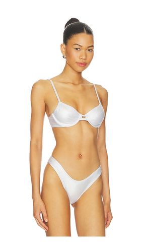 Gigi Bikini Top in Metallic . - size L (also in M, S) - FAE - Modalova