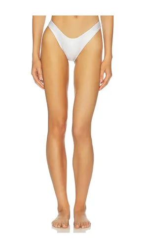 Elsa Bikini Bottom in Metallic . - size L (also in M, S) - FAE - Modalova