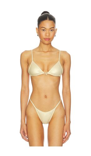 Lumi Bikini Top in Metallic . - size L (also in M, S, XS) - FAE - Modalova