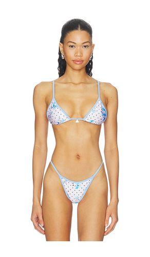 Lumi Bikini Top in Baby Blue. - size L (also in M, S, XS) - FAE - Modalova