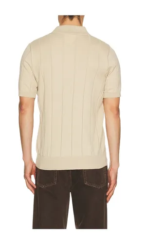 Jacobs Knitted Polo in Beige. - size L (also in M, S, XL/1X) - Far Afield - Modalova