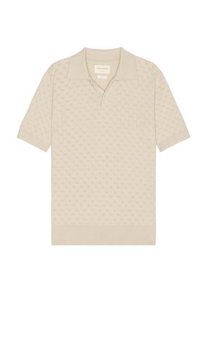 Jacobs Short Sleeve Polo in Nude. - size L (also in M, S, XL/1X) - Far Afield - Modalova