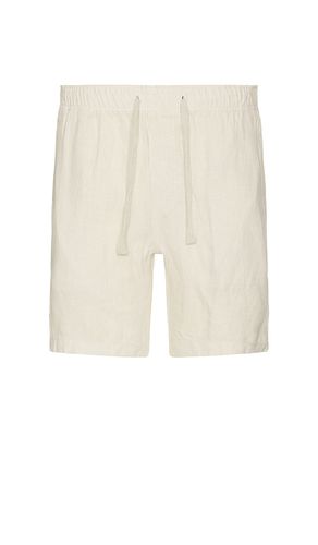 Essential Linen Short in Cream. - size L (also in M, S, XL/1X) - Faherty - Modalova