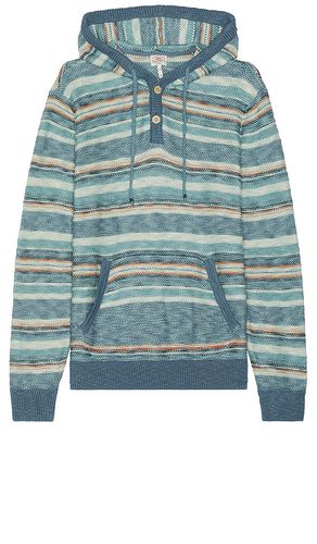 Cove Sweater Hoodie in Blue. - size L (also in M) - Faherty - Modalova