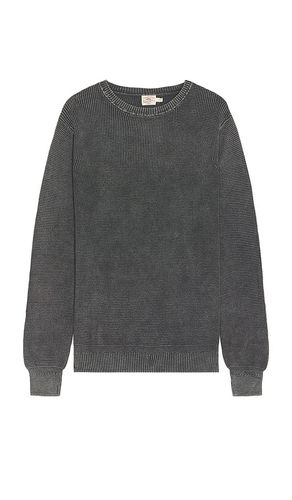 Sunwashed Crewneck in Charcoal. - size L (also in M, S, XL/1X) - Faherty - Modalova