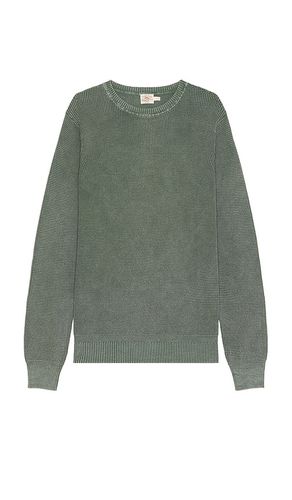 Sunwashed Crewneck in Green. - size L (also in M, S, XL/1X) - Faherty - Modalova