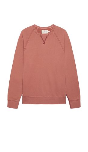 High Standard Fleece Crewneck in Pink. - size L (also in XL/1X) - Faherty - Modalova