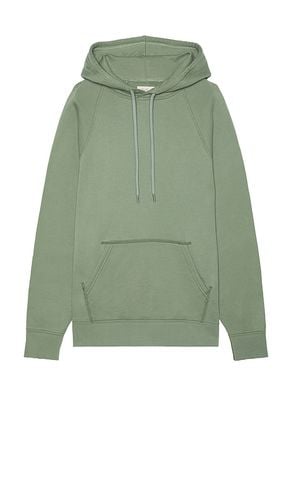 High Standard Fleece Hoodie in Sage. - size L (also in M, S, XL/1X) - Faherty - Modalova