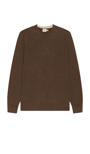 Jackson Crew Sweater in Brown. - size L (also in S, XL/1X) - Faherty - Modalova