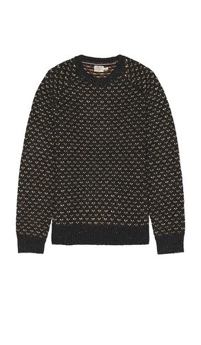 Donegal Crew Sweater in Grey. - size L (also in S, XL/1X) - Faherty - Modalova